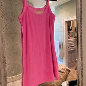 Araminta James, Terry, mini dress.